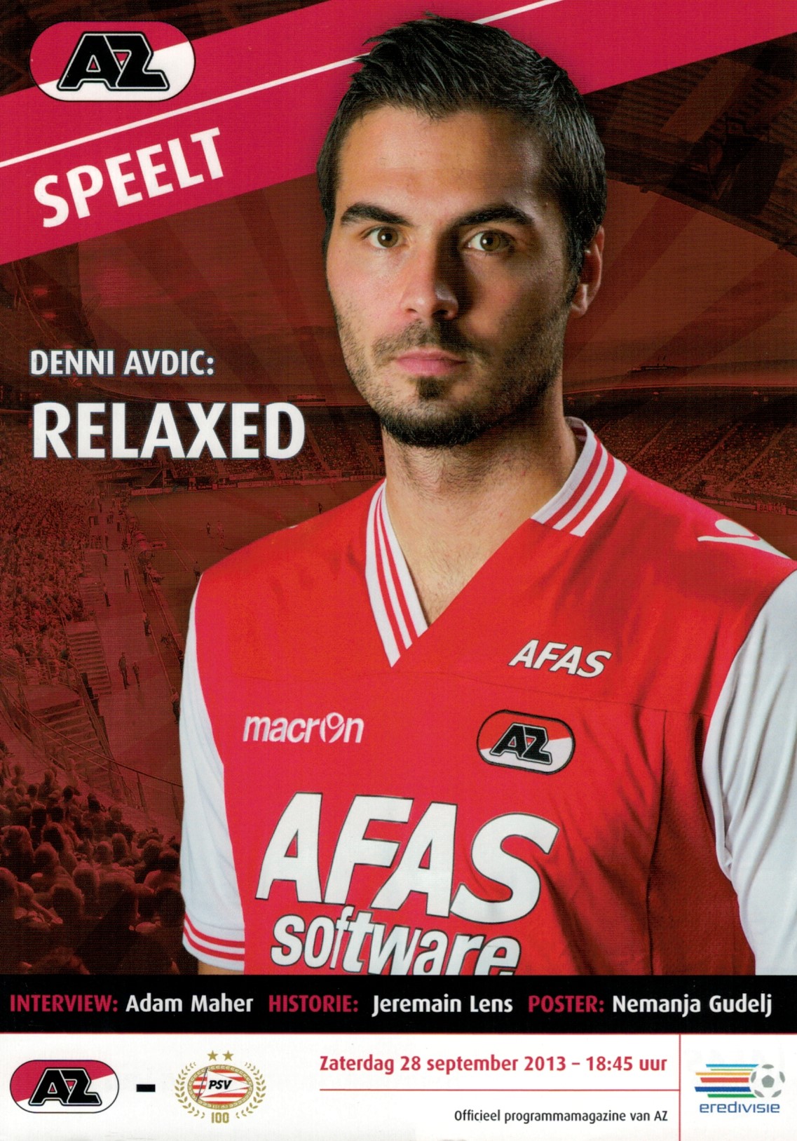 AZ Programma 28-sep-2013 PSV thuis